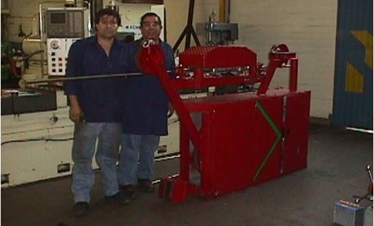 Carro maderero forestal para transportar troncos